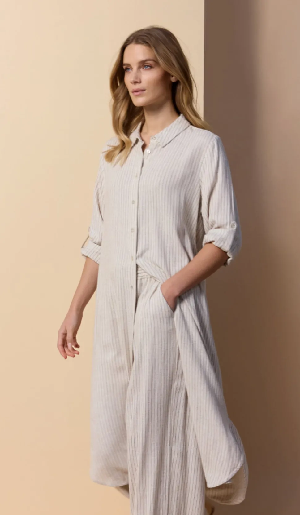 alema__jacket_dress_in_sa_3.webp Alema 2 Jacket Dress in Sand