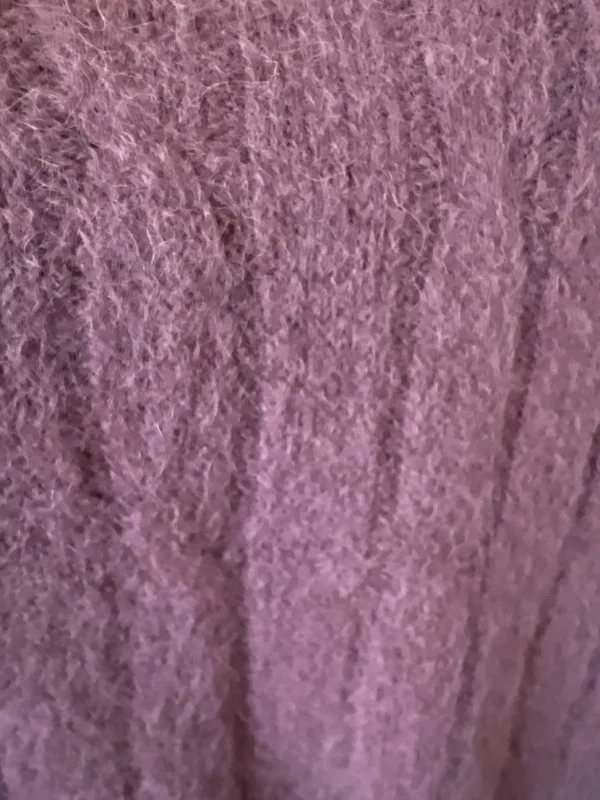 Alpaca Round Neck Cable Knit