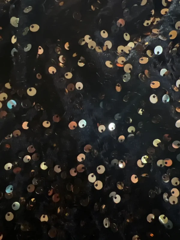 Bow Back Sequin Dress