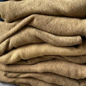 Cashmere Mix Round Neck Knit in Browns, Camel & Ochre