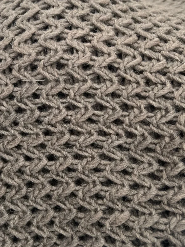 Chunky Slash Neck Knit