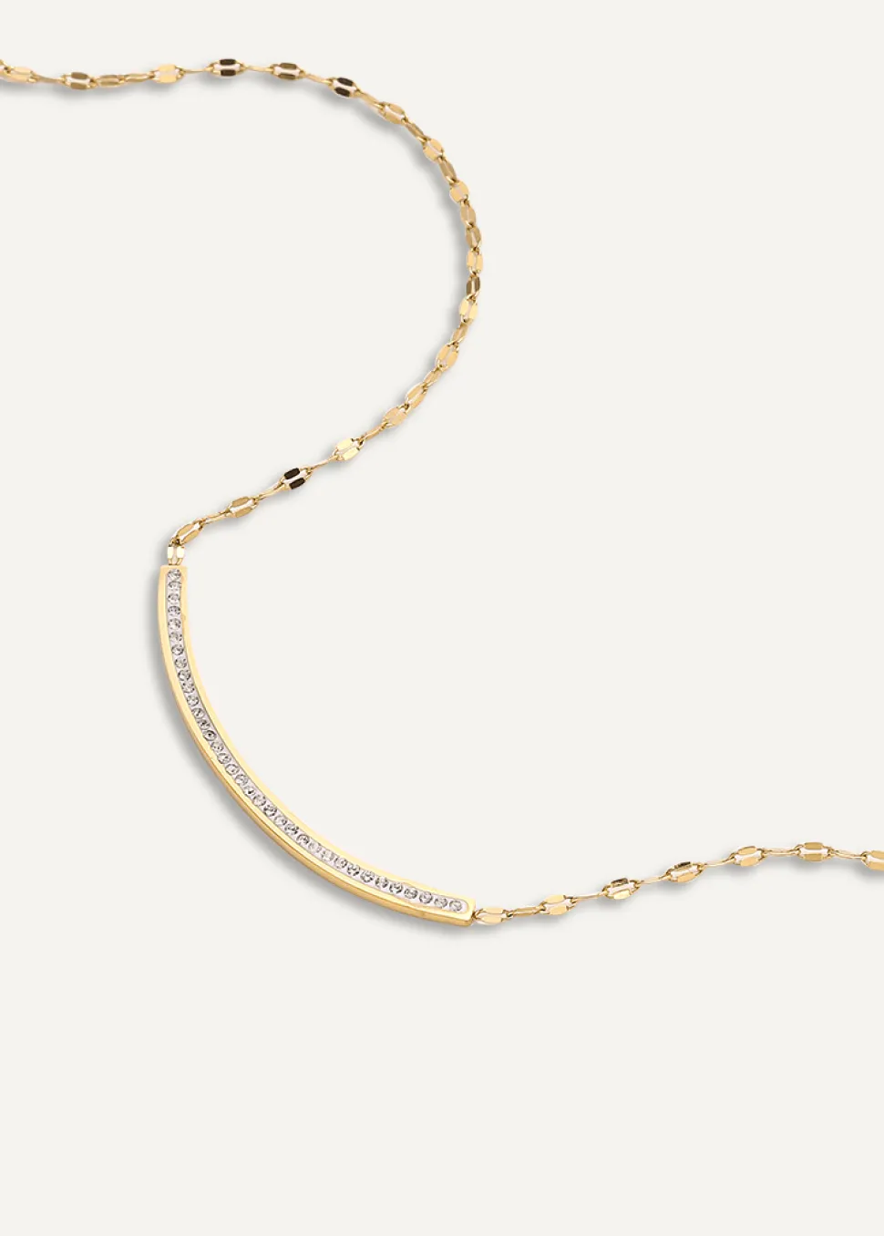 crescent_glow_k_gold_plat_2.webp Crescent Glow 18K Gold Plate Necklace