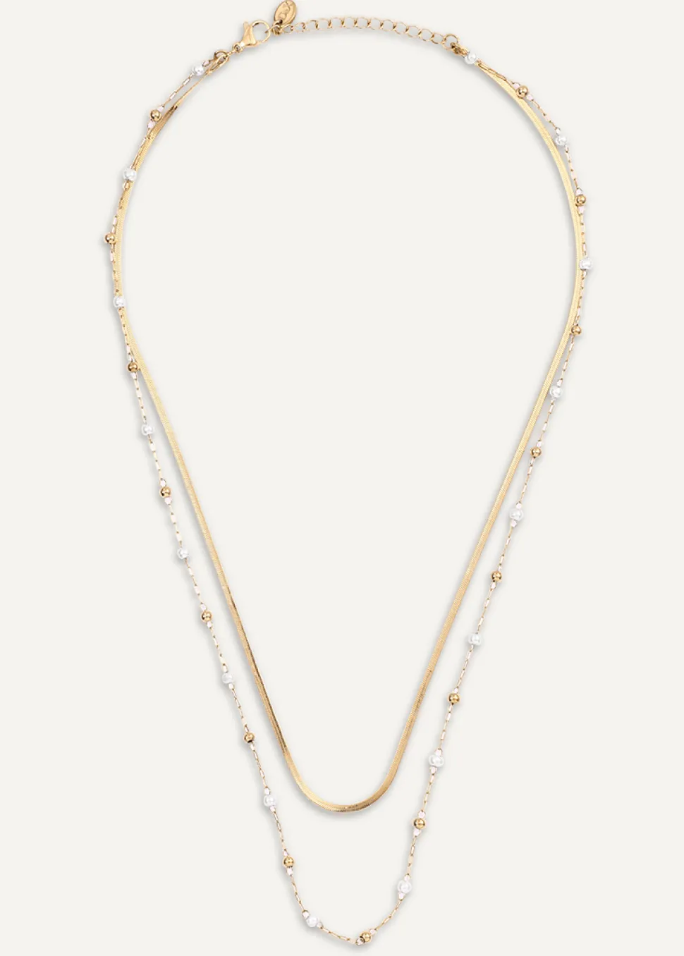 double_delight_layered_ne_0.webp Double Delight Layered Necklace in 18K Gold-Plated