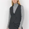 Frankie 4 Waistcoat in Dark Grey