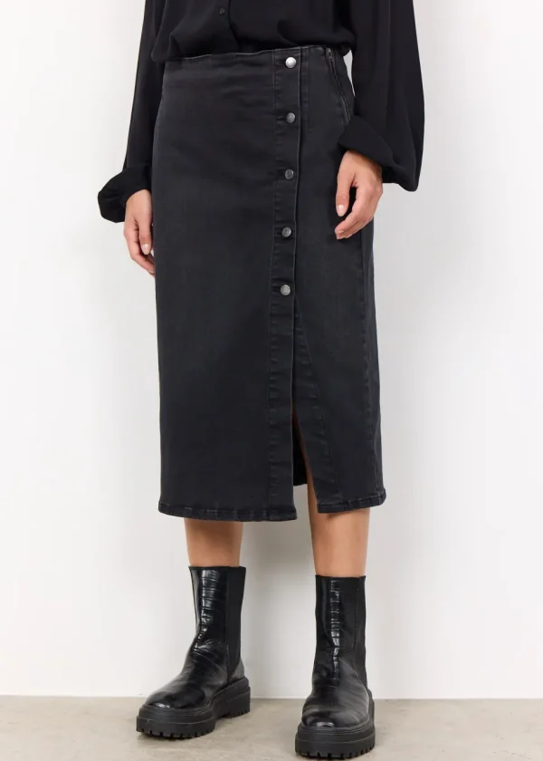 Kimberly 33 Skirt in Dark Blue Black