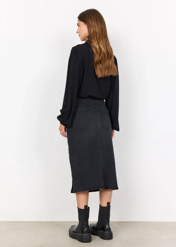 Kimberly 33 Skirt in Dark Blue Black