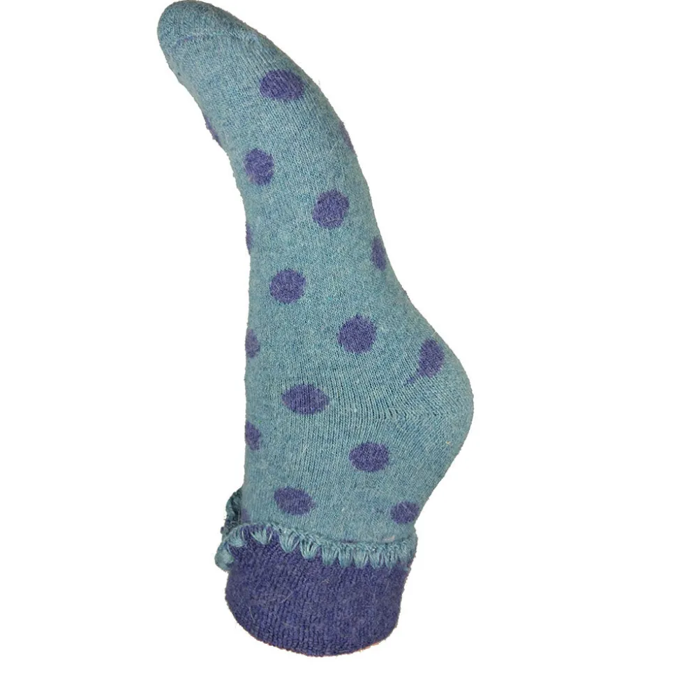 luxurious_cuff_big_dot_ho_3.webp Luxurious Cuff Big Dot House Socks