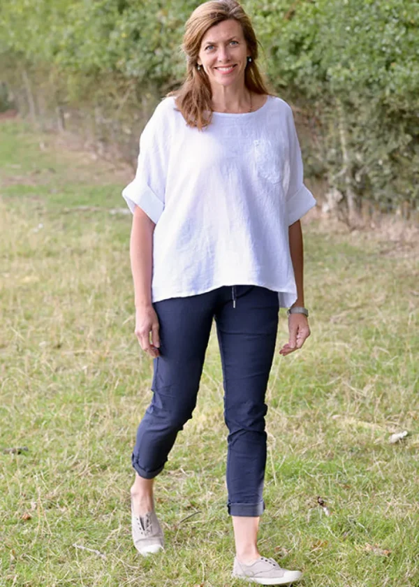 Magic Trousers in Plain shades of Blue