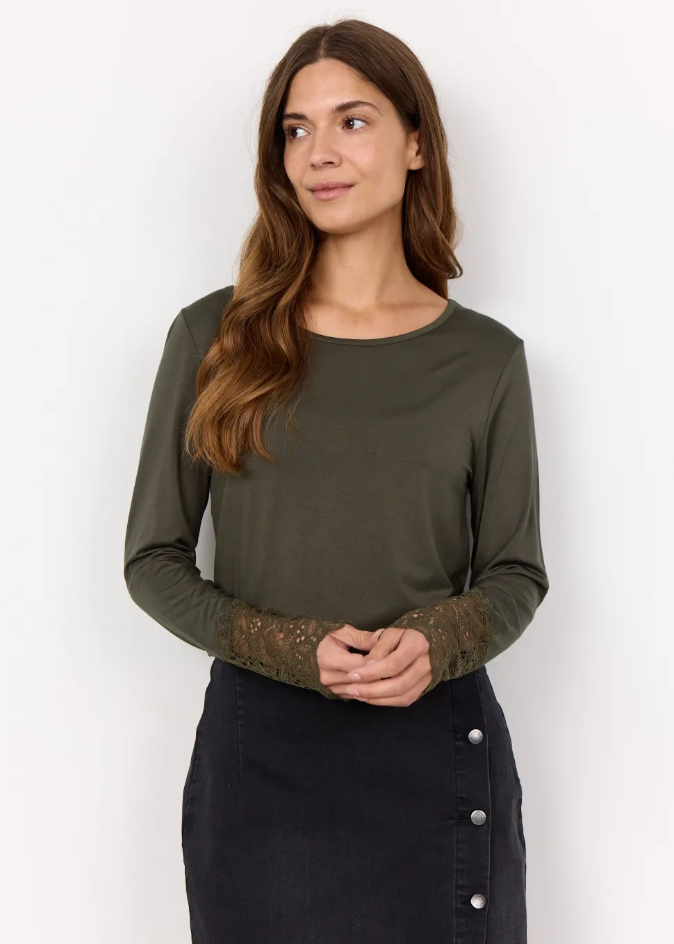 marica__t_shirt_in_dark_g_0.webp Marica 226 T Shirt in Dark Green