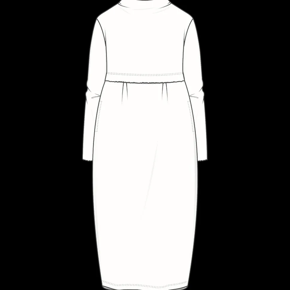 merino_wool_long_blusbar__10.webp Merino Wool Long Blusbar Dress with Pleats & High Neck in Elephant Mel