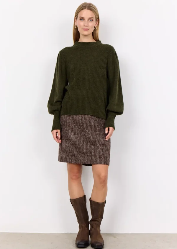Nessie 60 Pullover in Olive