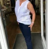 Robell Denim Marie Stretch Jeans in Navy 69