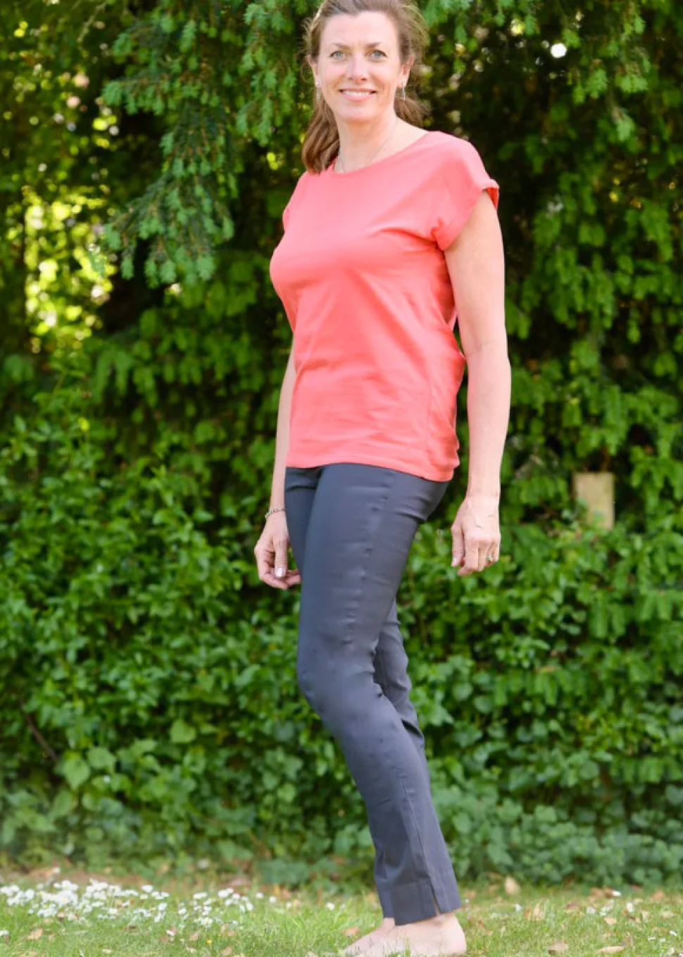 robell_full_length_marie__2-3.webp Robell Full Length Marie Trousers in Anthracite Grey 97