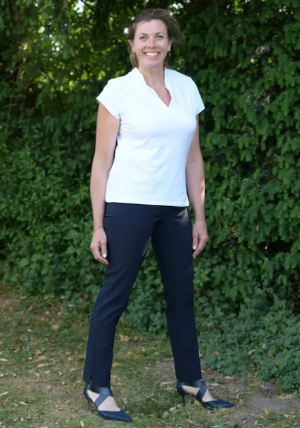 Robell Full Length Marie Trousers in Navy 69