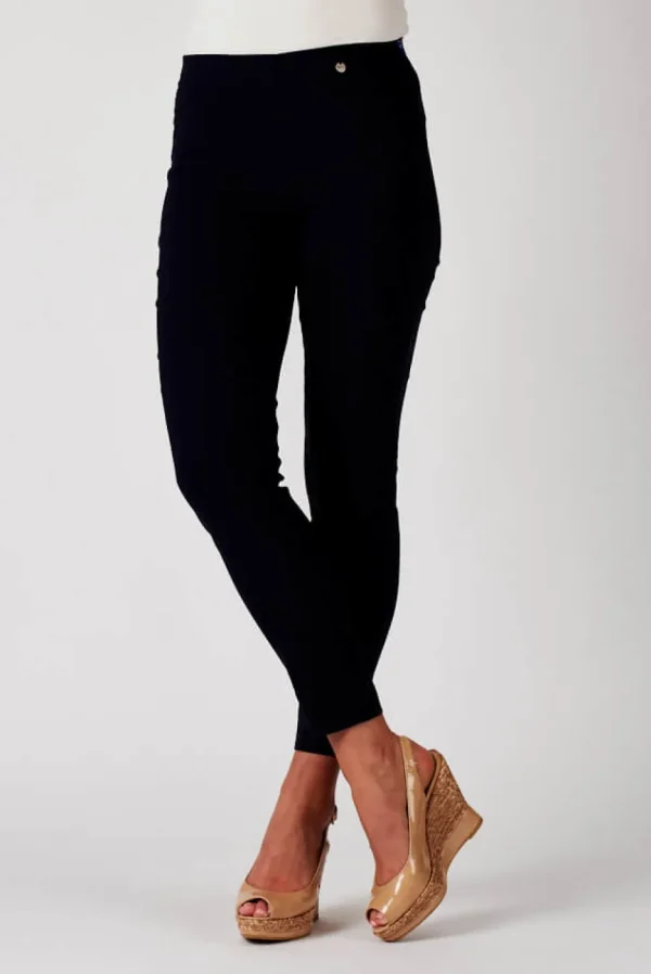 Rose 09 Slim Trousers in Navy 69