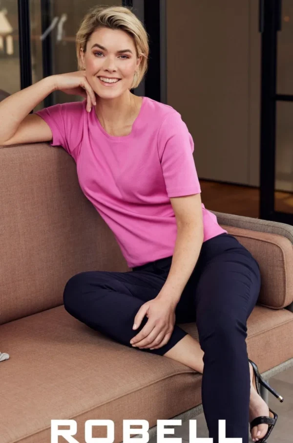 Rose 09 Slim Trousers in Navy 69