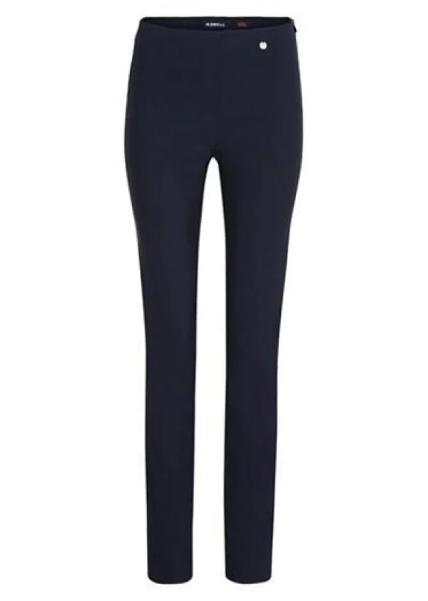 Rose Slim Full Length Trousers in Black