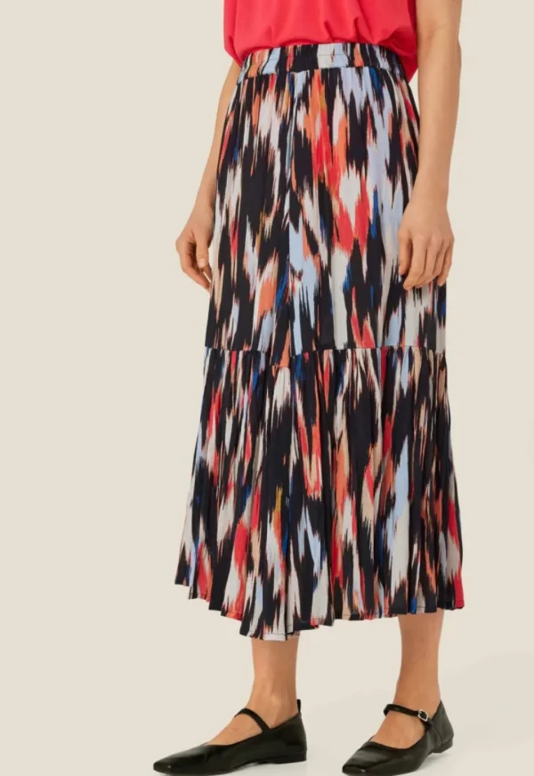 Signe Skirt in Hibiscus