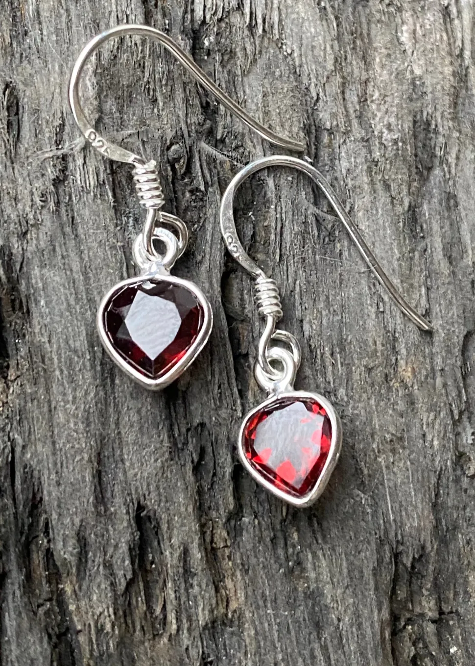 solid_silver_garnet_mini__1.webp Solid Silver Garnet Mini Tear Drop Earrings
