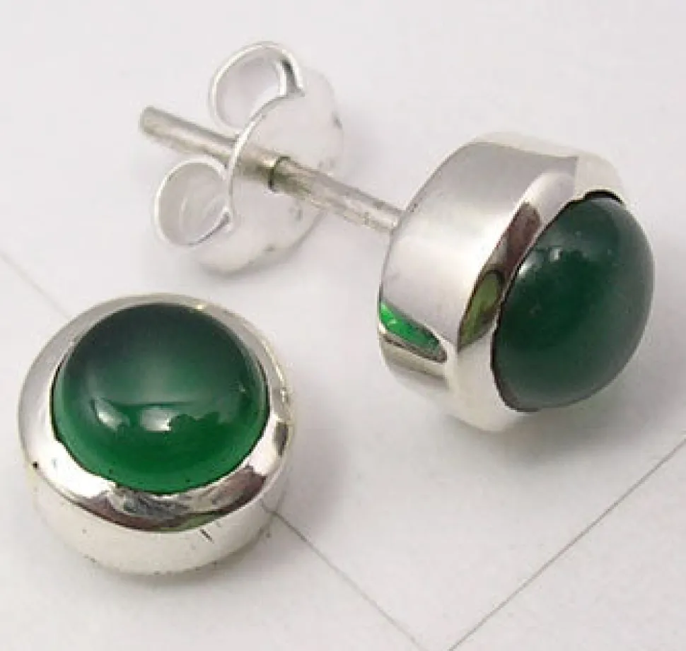 solid_silver_green_onyx_s_2-1.webp Solid Silver Green Onyx Stud Earrings