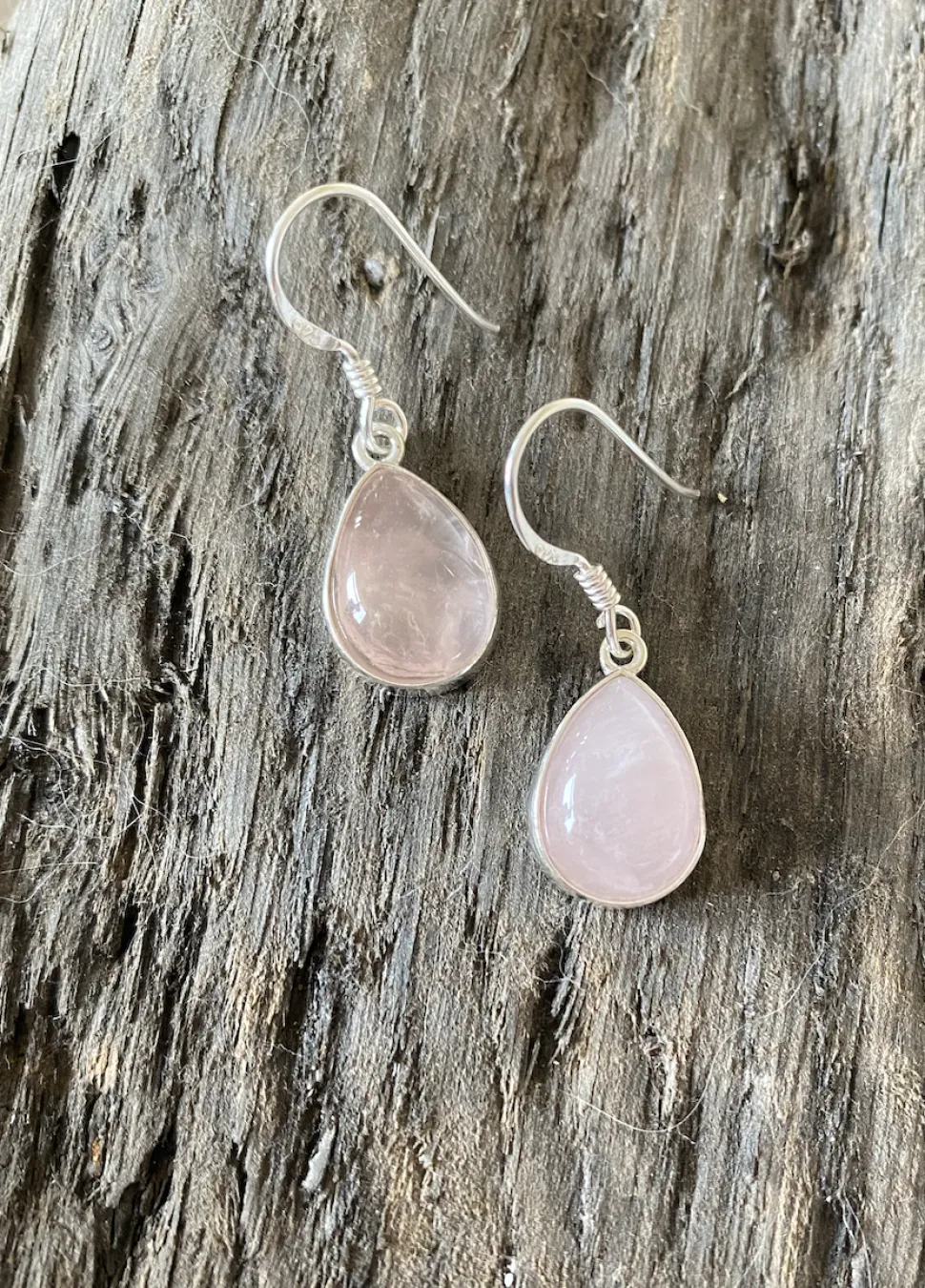 solid_silver_peardrop_chu_2.webp Solid Silver Pear-Drop Chunky Rose Quartz Earrings