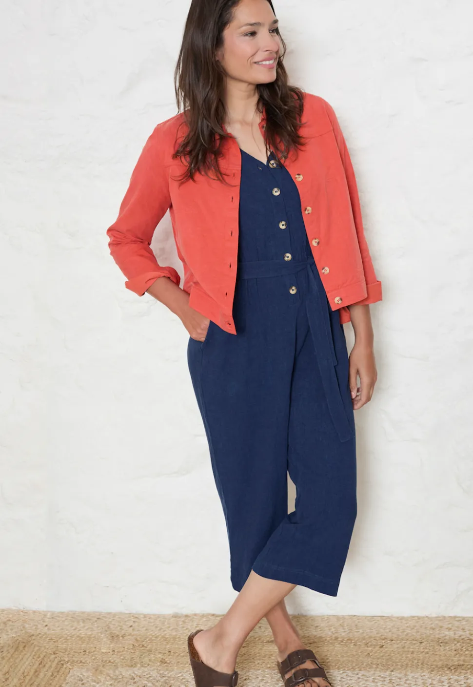 southwester_tencel_cotton_1.webp Southwester Tencel Cotton Jacket in Earth Red