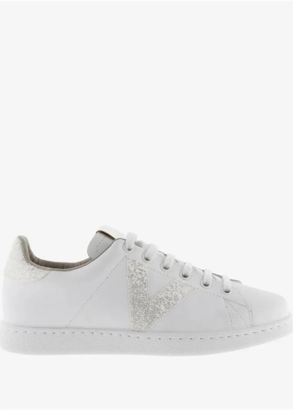tennis_leather_amp_glitte_0.webp Tennis Leather & Glitter Swirl Trainers in White