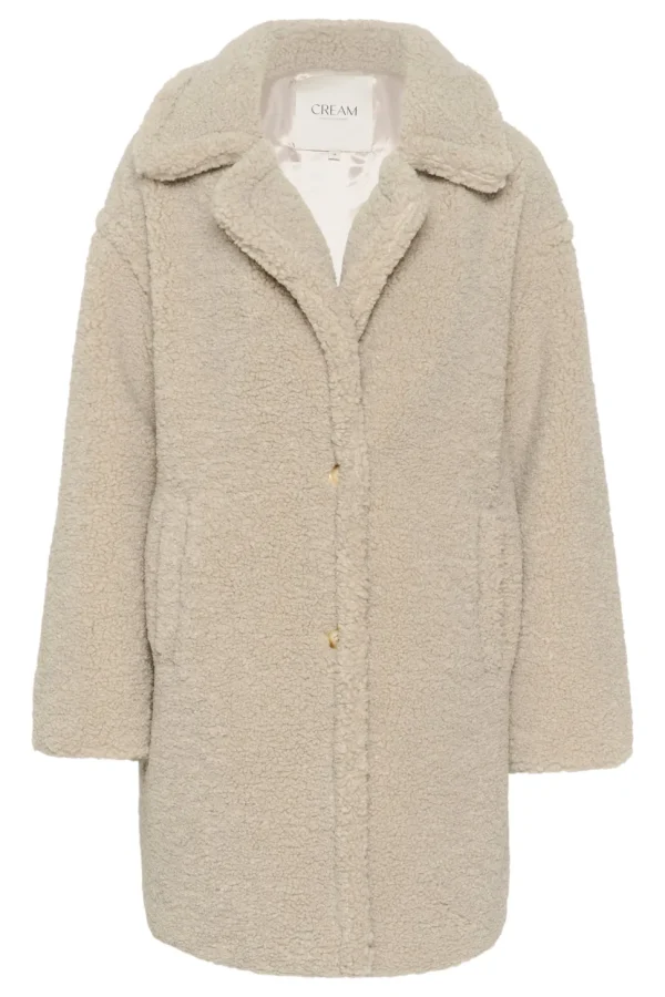 Thyra Coat in Feather Grey