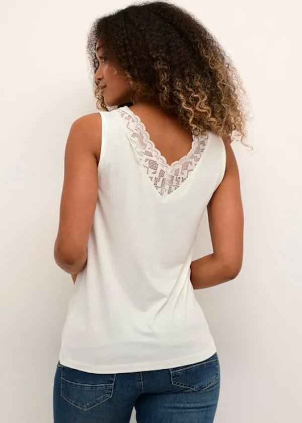 Trulla Vest Top in Cream