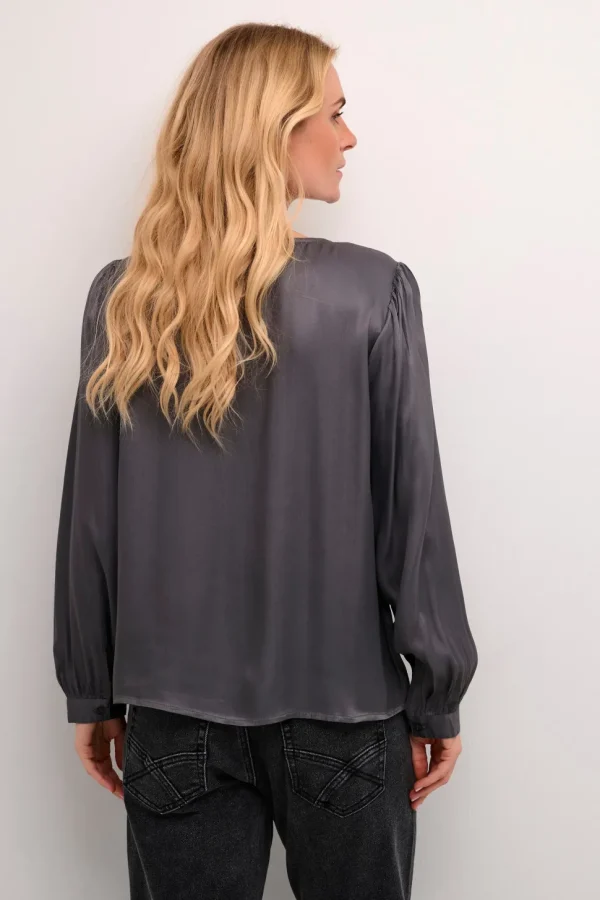 Virea Long Sleeve Blouse in Castlerock