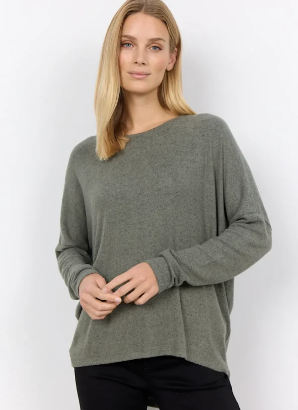 Biara 1 Top in Misty Green