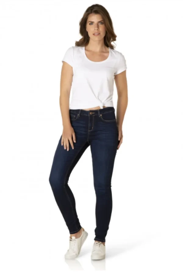 Joy Slim Fit Stretch Jeans in Blue
