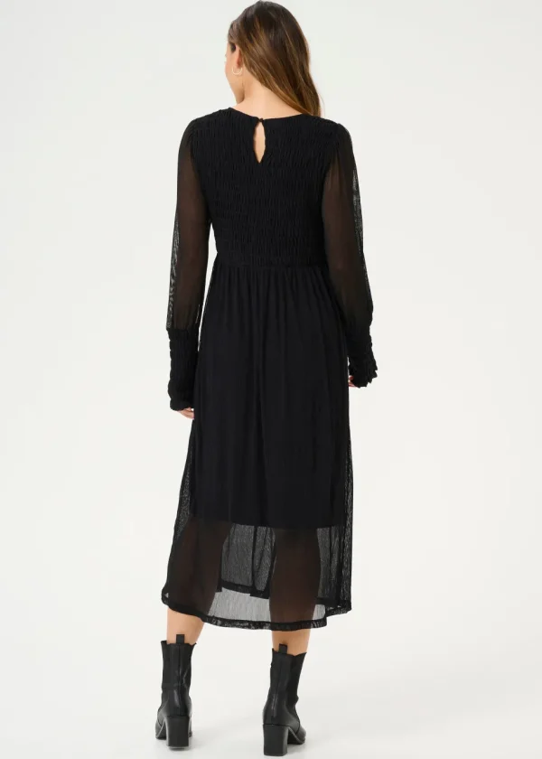 Maggi Dress in Pitch Black