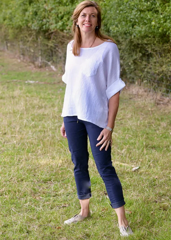 Magic Trousers in Plain shades of Blue