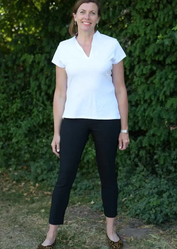 Robell 3/4 Length Bella Trousers in Black 90