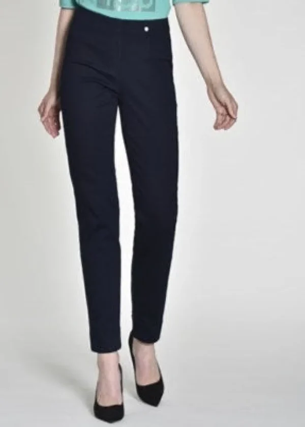 Robell Denim Marie Stretch Jeans in Navy 69