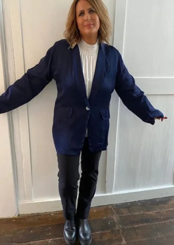 Satin Blazer