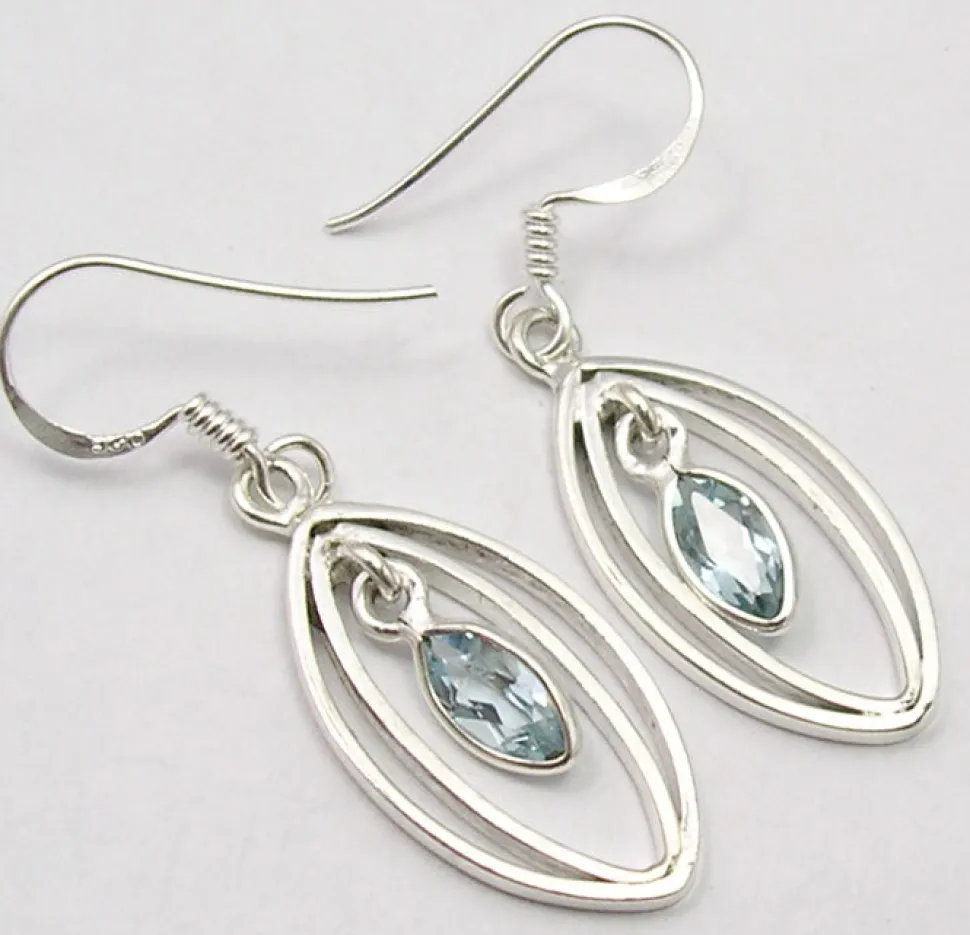 solid_silver_blue_topaz_e_0.webp Solid Silver Blue Topaz Earrings in Double Surround