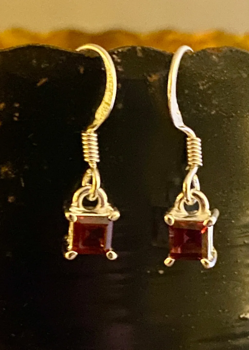solid_silver_square_garne_0.webp Solid Silver Square Garnet Drop Earrings