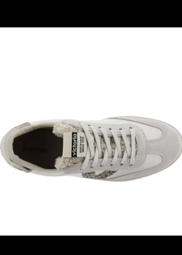 Victoria Berlin Teddy Trainers in Ice